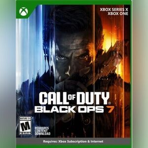 New Call of Duty 7 Black Ops XBOX, Open Box, For Xbox Series X and Xbox One